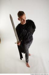 Claudio BLACK WATCH STANDING POSE WITH SWORD 2